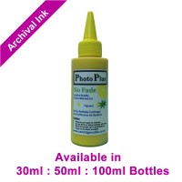 100ml of PhotoPlus Yellow Archival Pigment Ink Compatible with Ricoh printers.