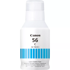 Canon GI-56C Cyan Bottle of Original Pigment Ink - 135ml.