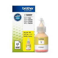 BT5000 Yellow Dye Genuine OEM Brother Bottle of Ink - 48.8ml