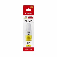 Canon GI-50Y Yellow Bottle of Original Ink - 70ml.