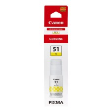 Canon GI-51Y Yellow Bottle of Original Dye Ink - 70ml.
