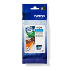 Genuine Standard Capacity Brother LC426 Cyan Ink Cartridge.