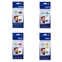 Genuine Standard Capacity Brother LC427 - 4 Colour Ink Cartridge Set.