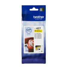 Genuine Standard Capacity Brother LC427 Yellow Ink Cartridge.