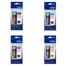 Genuine High Capacity XL Brother LC427XL - 4 Colour Cartridge Set.