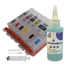 Cleaning Cartridge Kit for Canon Printers using PGI-550 - CLI-551 6 x Cartridges.