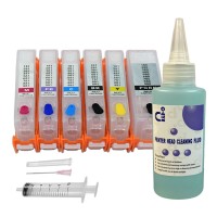 Cleaning Cartridge Kit for Canon Printers using PGI-580 - CLI-581 6 x Cartridges.