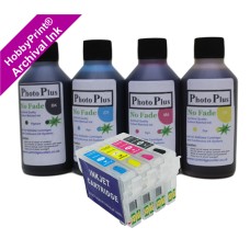 Refillable Cartridge kit Compatible with Epson 503 Series Cartridges with Ink Options