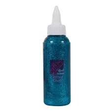 Glitz Glitter Glue (120ml) - Sky Blue.