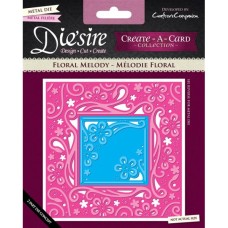 Diesire 'Create a Card' Metal Die - Floral Melody.