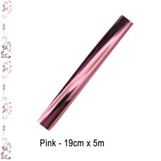 Toner Reactive Foil Roll,19cm x 5 Meter in Pink - HobbyPrint®