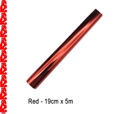 Toner Reactive Foil Roll,19cm x 5 Meter in Red - HobbyPrint®