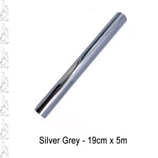 Toner Reactive Foil Roll,19cm x 5 Meter in Silver Grey - HobbyPrint®