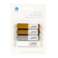 Silhouette Sketch Pen - Metallics.