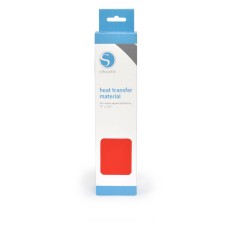 Silhouette Smooth Heat Transfer Material - Red. Silhouette Smooth Heat Transfer Material - Red.