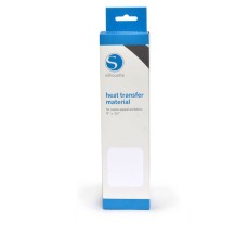 Silhouette Smooth Heat Transfer Material - White. Silhouette Smooth Heat Transfer Material - White.