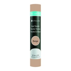 Silhouette 12inch Smooth Heat Transfer Material - Beige