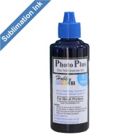 100ml Cyan sublimation ink for Ricoh Printers for Mug & T-Shirt printing, PhotoPlus brand.