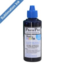 100ml Cyan sublimation ink for Ricoh Printers for Mug & T-Shirt printing, PhotoPlus brand.