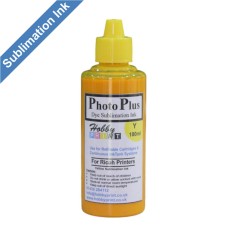 100ml Yellow sublimation ink for Ricoh Sawgrass Printers for Mug & T-Shirt printing, PhotoPlus brand.
