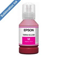 140ml Bottle of Epson T49N3 Magenta Dye Sublimation Ink.