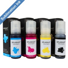 4 Bottle set of CMYK Dye Sublimation Ink for Epson EcoTank Printers using 103 or 104 Series Inks.