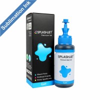70ml Bottle of Cyan Dye Sublimation Ink for Epson EcoTank Printers using 673 Series Inks.