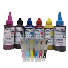 Epson Compatible T2438 Sublimation Refillable Cartridge Kit.