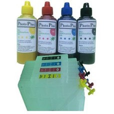 Ricoh Compatible GC41 Dye Sublimation Refillable Cartridge Kit.