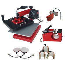 Heat Press - DS-DCH-500 - 38cm x 38cm (15" x 15") Swing Away, 5 in 1 Combo Multi Press