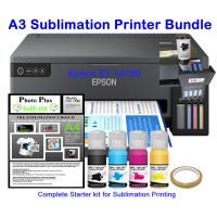 Sublimation Printer Bundle - Epson Ecotank ET-14100 & HobbyPrint® Sublimation Accessory Kit.