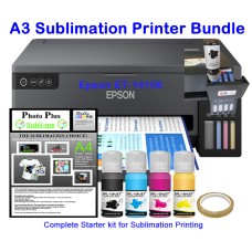 Sublimation Printer Bundle - Epson Ecotank ET-14100 & HobbyPrint® Sublimation Accessory Kit.