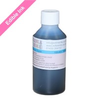 100ml Bottle of Cyan Edible Ink for Canon Printers.