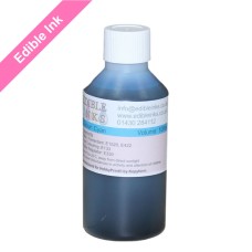 100ml Bottle of Cyan Edible Ink for Canon Printers.