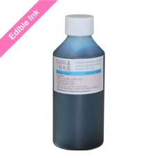 250ml Bottle of Cyan Edible Ink for Canon Printers.