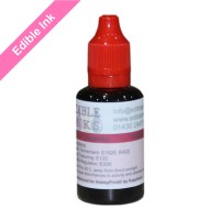 30ml Bottle of Magenta Edible Ink for Canon Printers.
