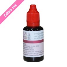 30ml Bottle of Magenta Edible Ink for Canon Printers.
