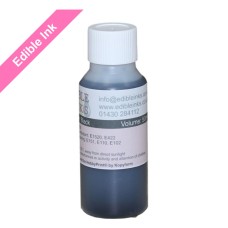 50ml Bottle of Black Edible Ink for Canon Printers.