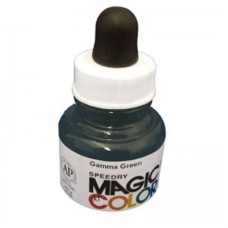 Liquid Acrylic Ink 28ml bottle with pipete MC300 - Gamma Green. Liquid Acrylic Ink 28ml bottle with pipete MC300 - Gamma Green.
