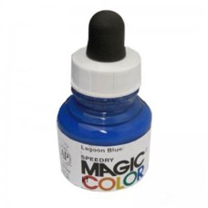 Liquid Acrylic Ink 28ml bottle with pipete MC520 - Lagoon Blue. Liquid Acrylic Ink 28ml bottle with pipete MC520 - Lagoon Blue.