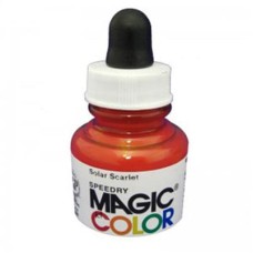 Liquid Acrylic Ink 28ml bottle with pipete MC600 - Solar Scarlet. Liquid Acrylic Ink 28ml bottle with pipete MC600 - Solar Scarlet.