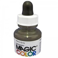 Liquid Acrylic Ink 28ml bottle with pipete MC920 - Warm Grey.