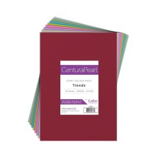 Centura Pearl A4 Printable Card Pack 300gsm - Trends 40 sheets by Crafters Companion